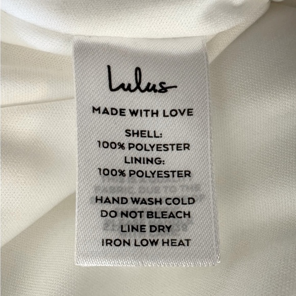 Lulus Picture Perfect Satin Long Maxi Skirt, Off White Cream, Size L, NWT - Picture 11 of 14